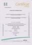 Certificate Dosatron